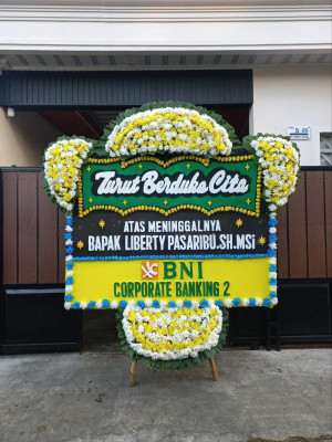 Papan Bunga Duka di Waliwis