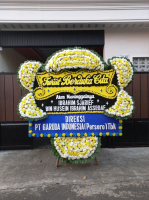 Papan Bunga Duka di Waliwis