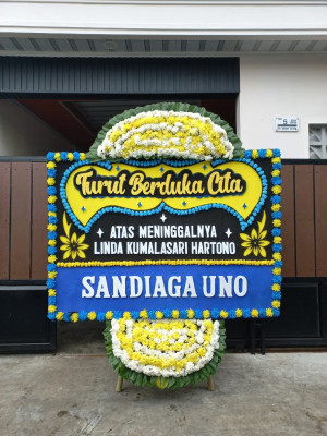 Papan Bunga Duka di Waliwis